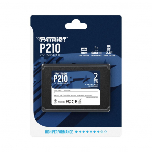 2TB Patriot 2,5" P210 SSD meghajtó (P210S2TB25)